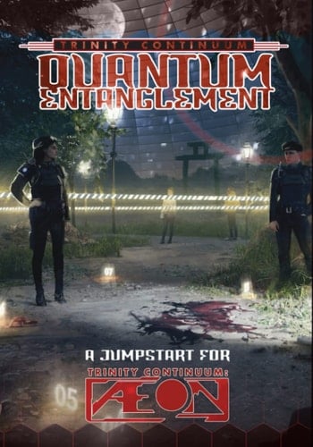 Quantum Entanglement: A Jumpstart for Trinity Continuum: Aeon