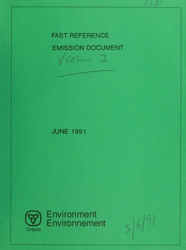 F.R.E.D. (Fast Reference Emission Document) Version 2