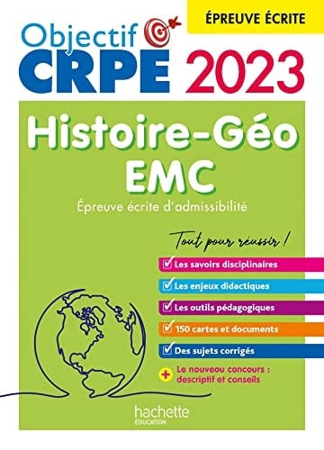 Histoire-Géo EMC Epreuve écrite d'admissibilité