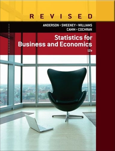 Statistics for Business & Economics, Revised