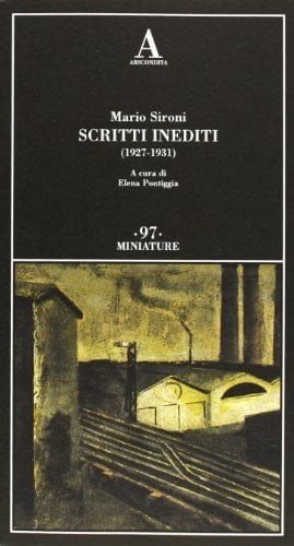 Scritti inediti (1927-1931)