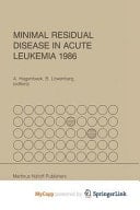 Minimal Residual Disease in Acute Leukemia 1986