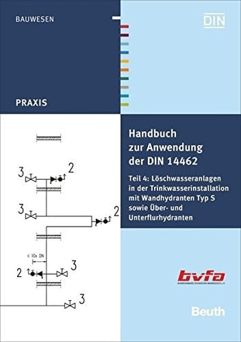 Handbuch zur Anwendung der DIN 14462 und DIN 1988 Teil 4: Löschwasseranlagen in der Trinkwasserinstallation mit Wandhydranten Typ S sowie Über- und Unterflurhydranten