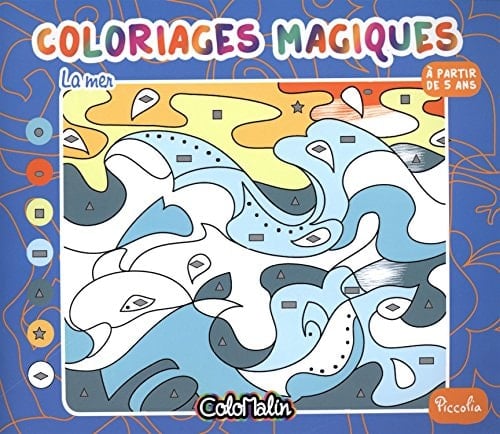 La mer Coloriages magiques