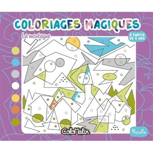 La montagne Coloriages magiques