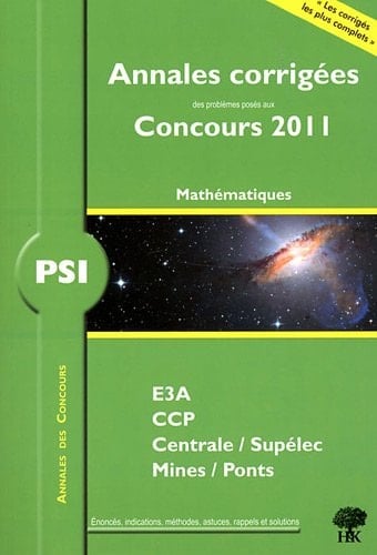 Mathématiques PSI 2011