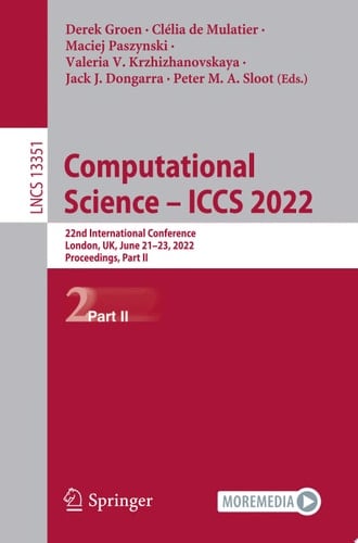 Computational Science – ICCS 2022
