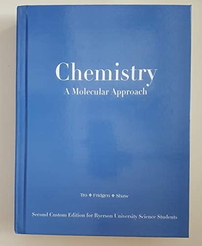 Chemistry A Molecular Approach
