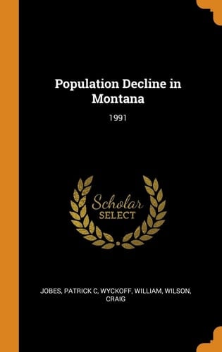 Population Decline in Montana 1991