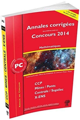 PC mathématiques 2014