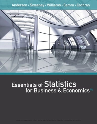 Essentials of Statistics for Business and Economics