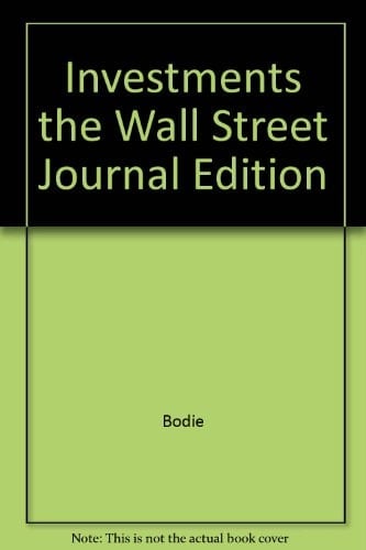Investments The Wall Street Journal Edition