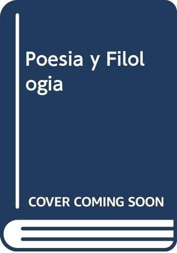 Poesía y filología