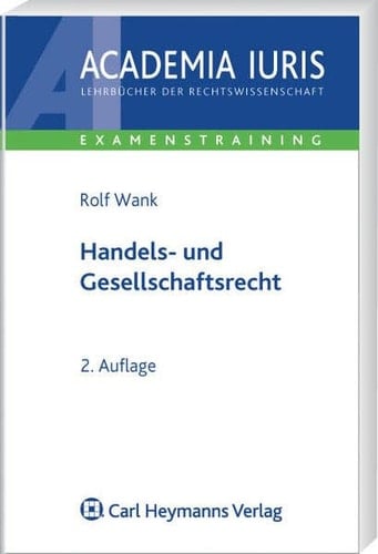 Handels- und Gesellschaftrecht