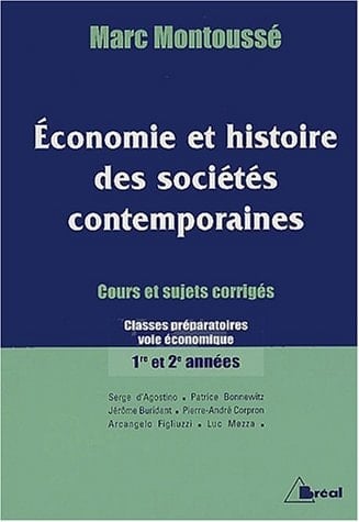 Économie et histoire des sociétés contemporaines classes préparatoires