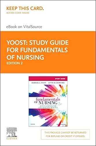 Study Guide for Fundamentals of Nursing - Elsevier eBook on VitalSource (Retail Access Card)