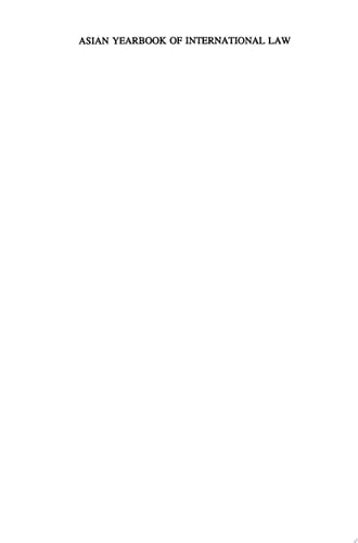 Asian Yearbook of International Law, Volume 2 (1992)