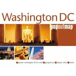 Washington DC Popout Map