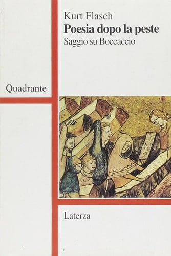 Poesia dopo la peste Saggio su Boccaccio