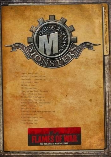 Mid-War 1942-1943 Monsters Experimental Vehicles of 1942 and 1943