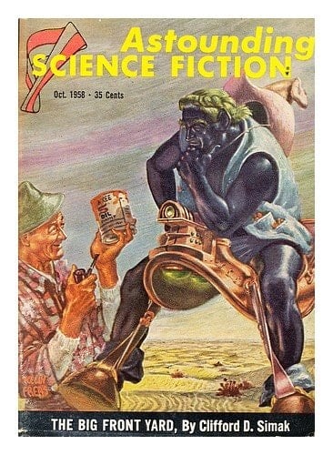 Astounding Science Fiction, October 1958 (Volume 62, No. 2)