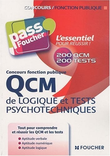 QCM de logique, tests psychotechniques