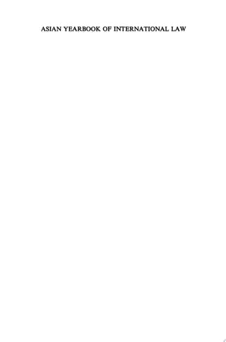 Asian Yearbook of International Law, Volume 3 (1993)