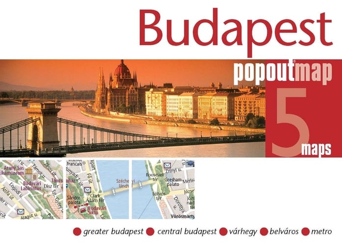 Budapest Popout Map