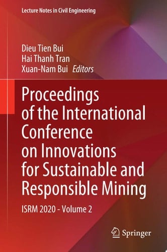 Proceedings of the International Conference on Innovations for Sustainable and Responsible Mining