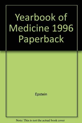 1996 Resident Year Book of Medicine