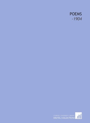 Poems: -1904