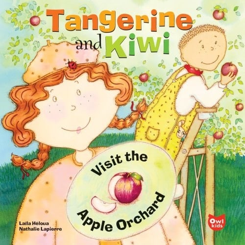 Tangerine and Kiwi Visit the Apple Orchard