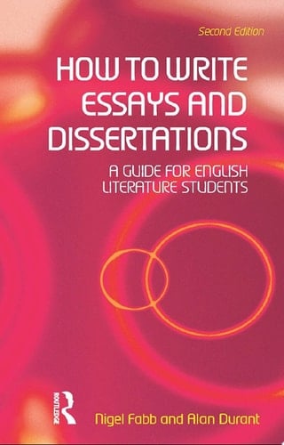How to Write Essays and Dissertations