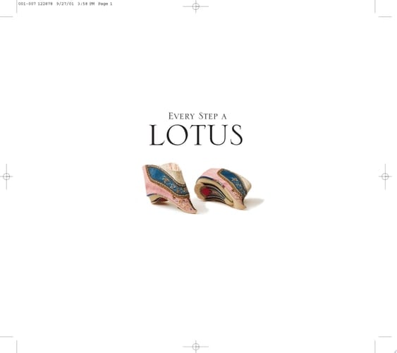 Every Step a Lotus Shoes for Bound Feet