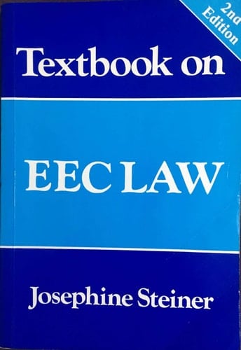 Textbook on EEC Law