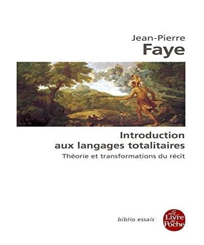 Introduction aux langages totalitaires théorie et transformations du récit