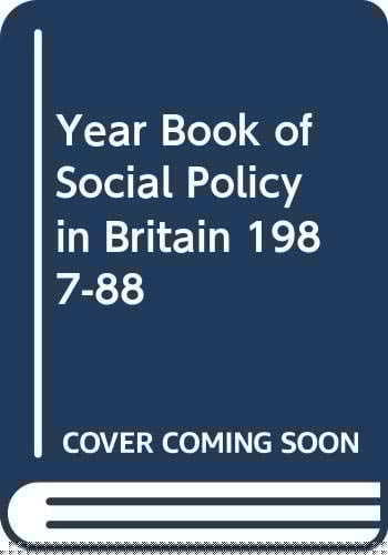 Year book of social policy 1987-8