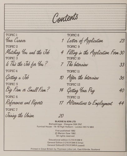 Getting Your First Job