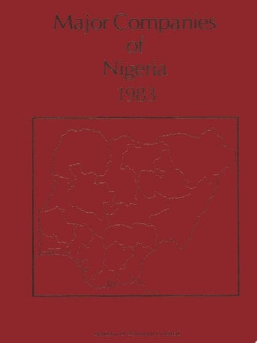 Major Companies of Nigeria 1983