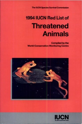 1994 IUCN Red List of Threatened Animals