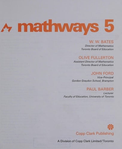 Mathways, 4