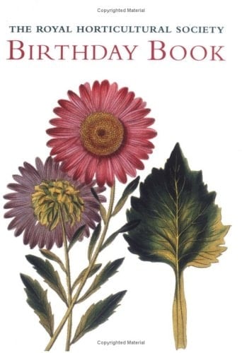 Rhs Birthday Book