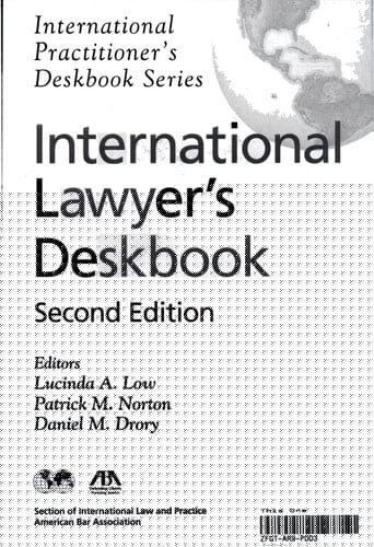 International Lawyer's Deskbook