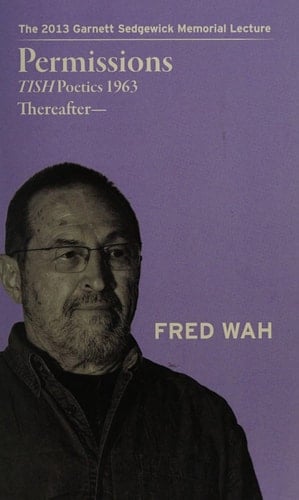 Permissions TISH Poetics 1963 Thereafter