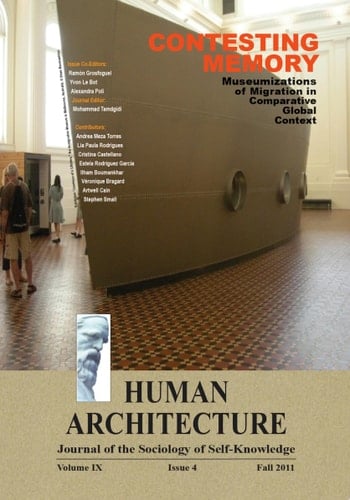 Contesting Memory: Museumizations of Migration in Comparative Global Context—Proceedings of the International Conference on “Museums and Migration” held at the Maison des Science de l’Homme (MSH), June 25-26, 2010, Paris