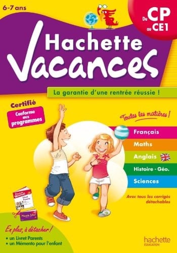 Hachette vacances Du CP au CE1 (6-7 ans)