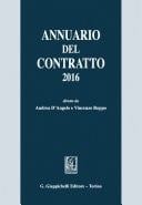 Annuario del contratto 2016