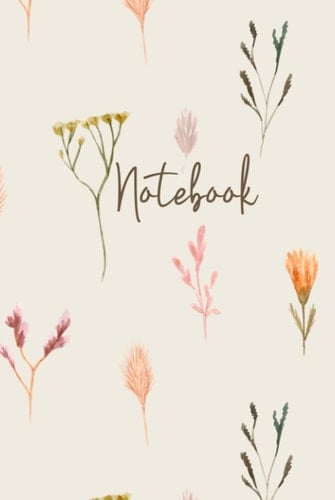 Notebook: Hardcover ruled journal for school, office & home