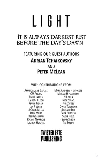 Light: An Anthology of Twisted Tales