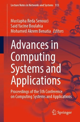 Advances in Computing Systems and Applications Proceedings of the 5th Conference on Computing Systems and Applications
